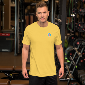 Deane & Hoyle Basic T-Shirt (2021 Logo-Print) - yellow colorway